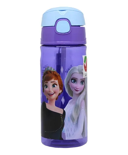 Frozen II Girls Canteen Water Bottle Anna Elsa Pop Up Lid