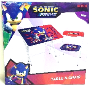 Sonic the hedgehog outlet table and chair set