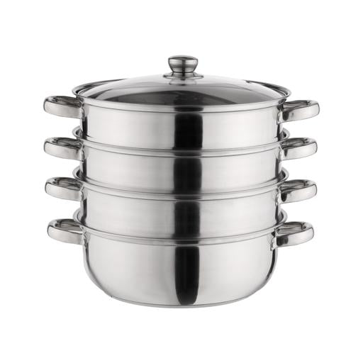 Royalford 5L Stainless Steel Pressure Cooker - Comfortable Handle