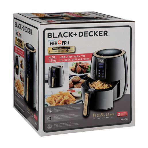 BLACK&DECKER Black+Decker - 4 litre Air Fryer Range AerOfry