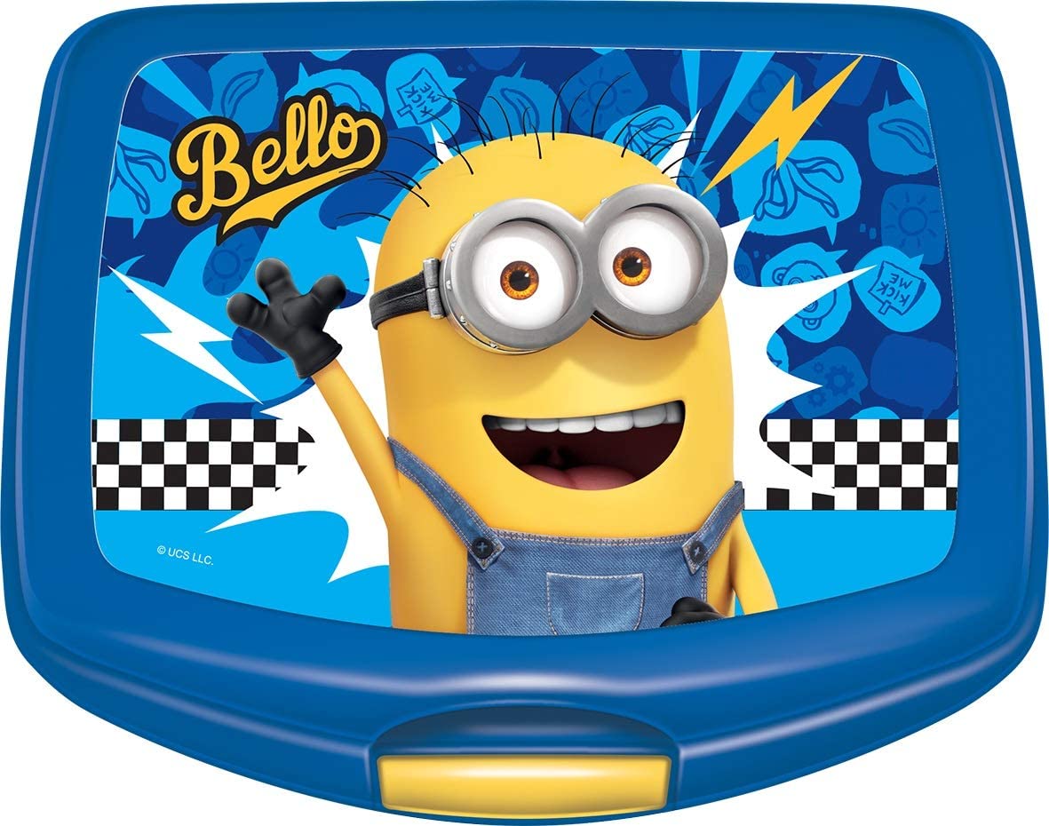 Despicable Me Minions Lunch Box One Banana Insulated Kids Lunch Bag Tote  For Hot And Cold Food, Drinks, And Snacks