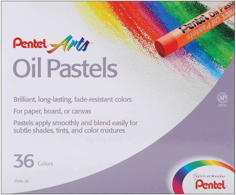 Pentel Oil Pastels 50/Pkg