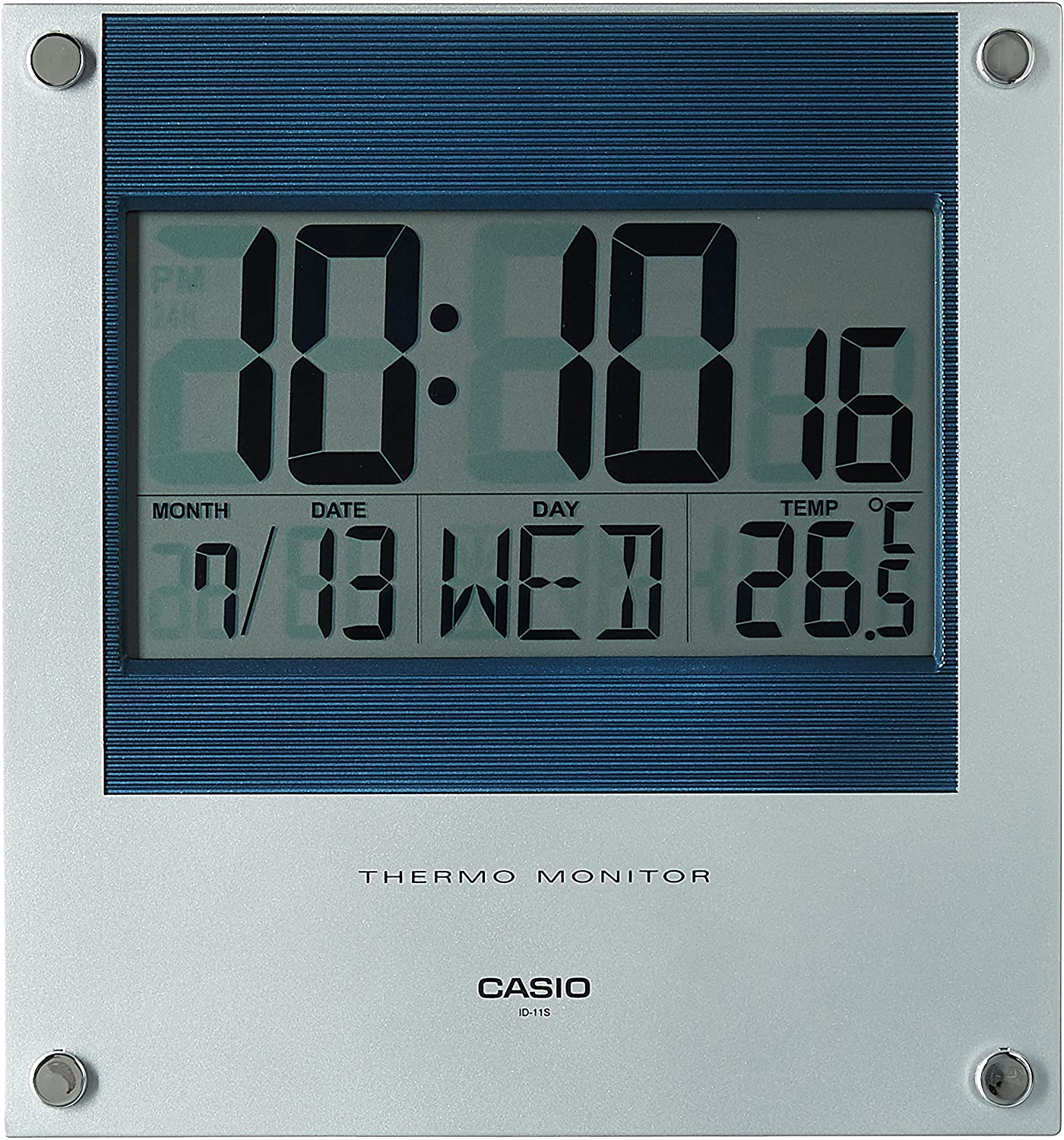 Casio led 2024 wall clock