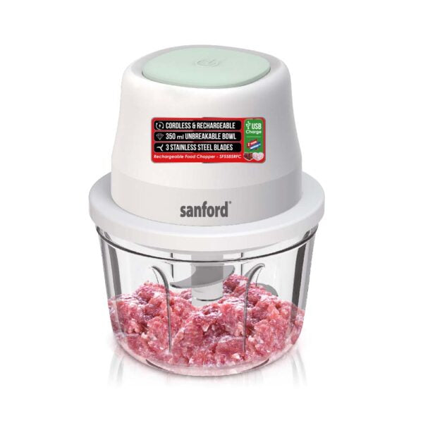 Royalford RFU9042 Manual Food Chopper - BPA Free Multi Hand