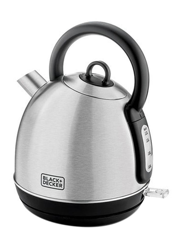 Black Decker 1.7L Stainless Steel Cordless Kettle