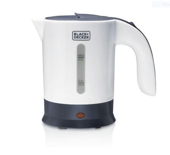 Black Decker Electric Kettle 650W White