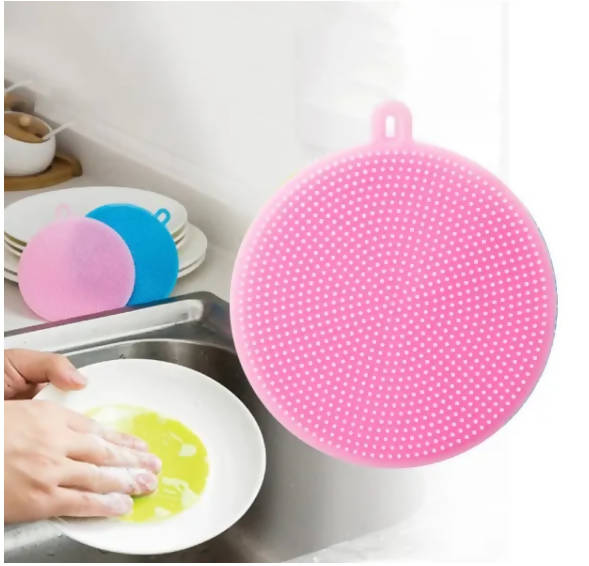 10pcs Double-sided Kitchen Sponge, Dishwashing Sponge- For Kitchen Cleaning