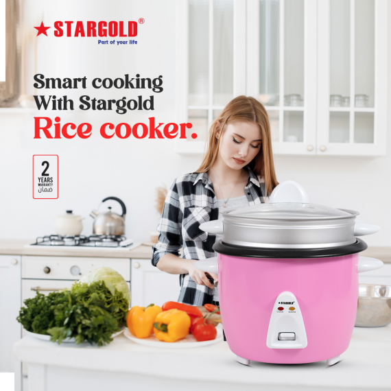 Shop STARGOLD 1.8L Rice Cooker |  Versatile and Efficient | Halabh