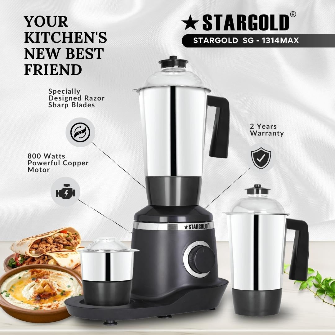 Shop STARGOLD Mixer Grinder | Versatile Kitchen Companion | Halabh