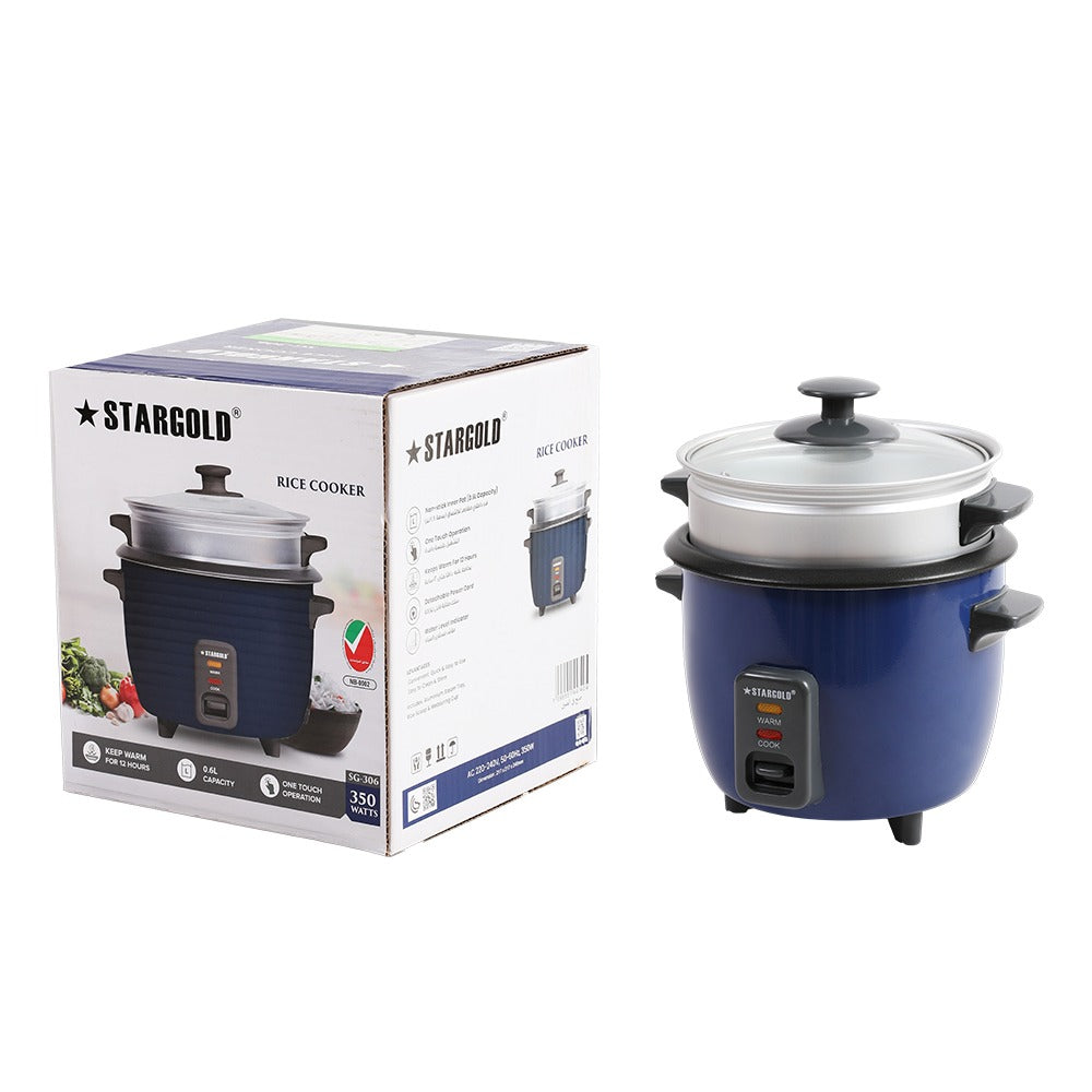 Stargold 0.6L 300W Rice Cooker in Bahrain | Quick Meals | Halabh