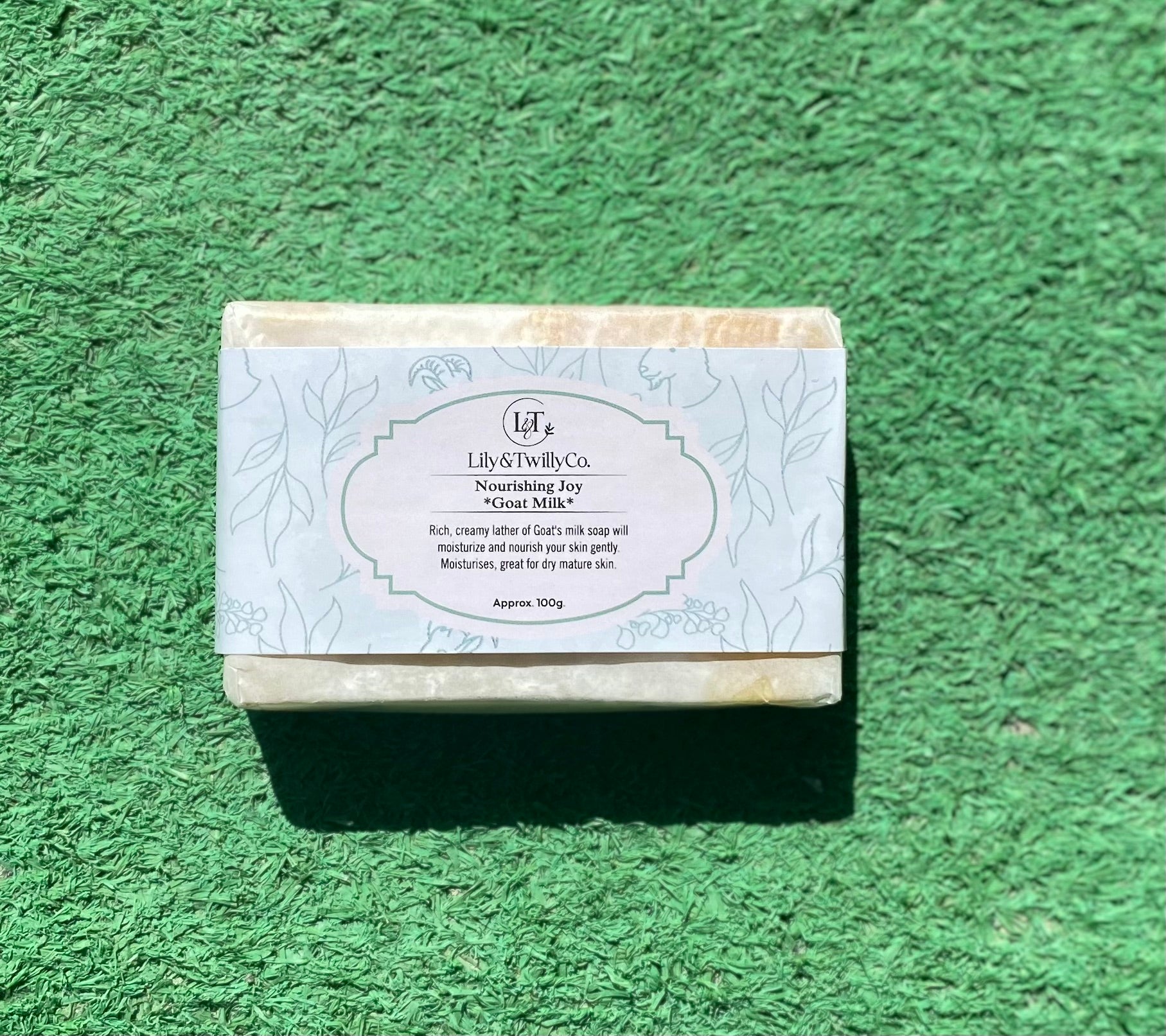 Shop Lily & Twilly Nourishing Joy Goat Milk Soap | Luxury Soap | Halabh