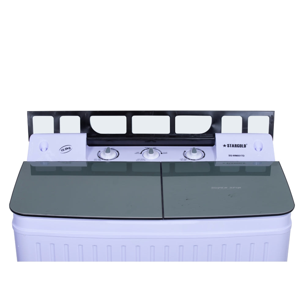 StarGold 10KG Sami Auto Washing Machine - SG-WM851TD