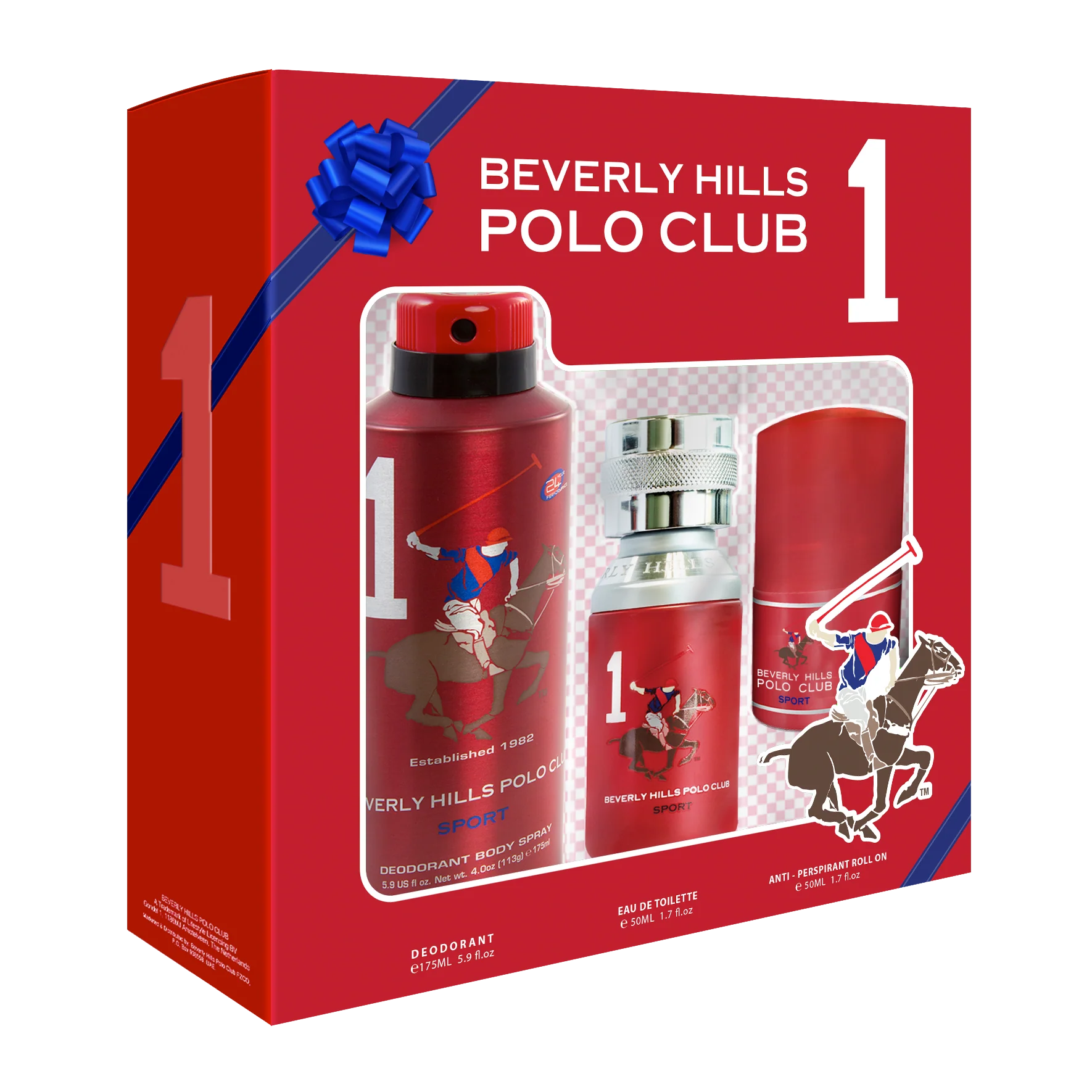 Beverly Hills Polo Club Mastige Gift Set for Men