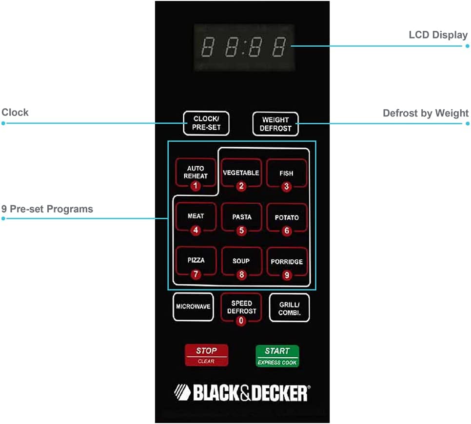 Black & Decker Microwave Oven | in Bahrain | Home Appliances | Halabh.com