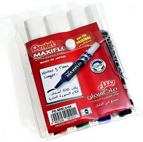 Pentel Maxiflo Whiteboard Marker Multicolor in Bahrain | Halabh