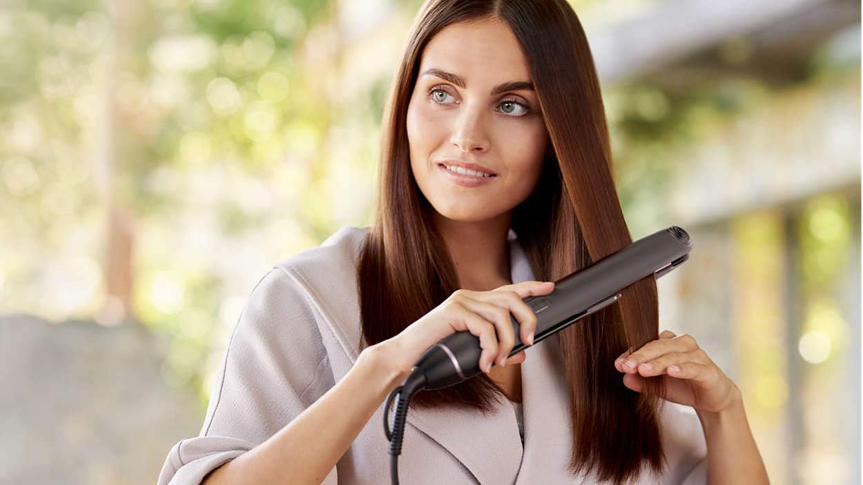 Philips straightcare shop vivid ends straightener