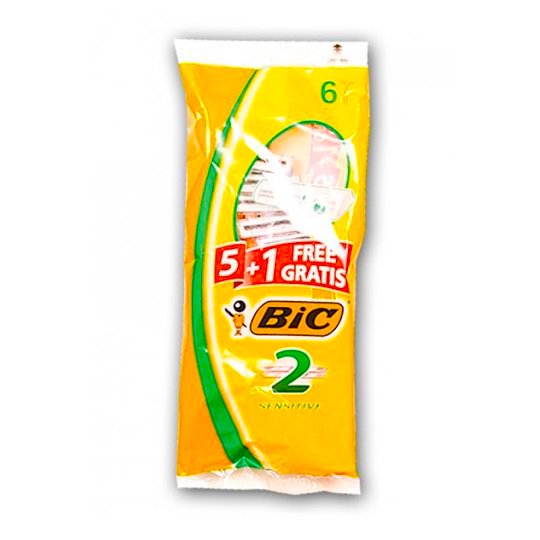 BIC 6-Piece Sensitive Razor Online in Bahrain | Halabh