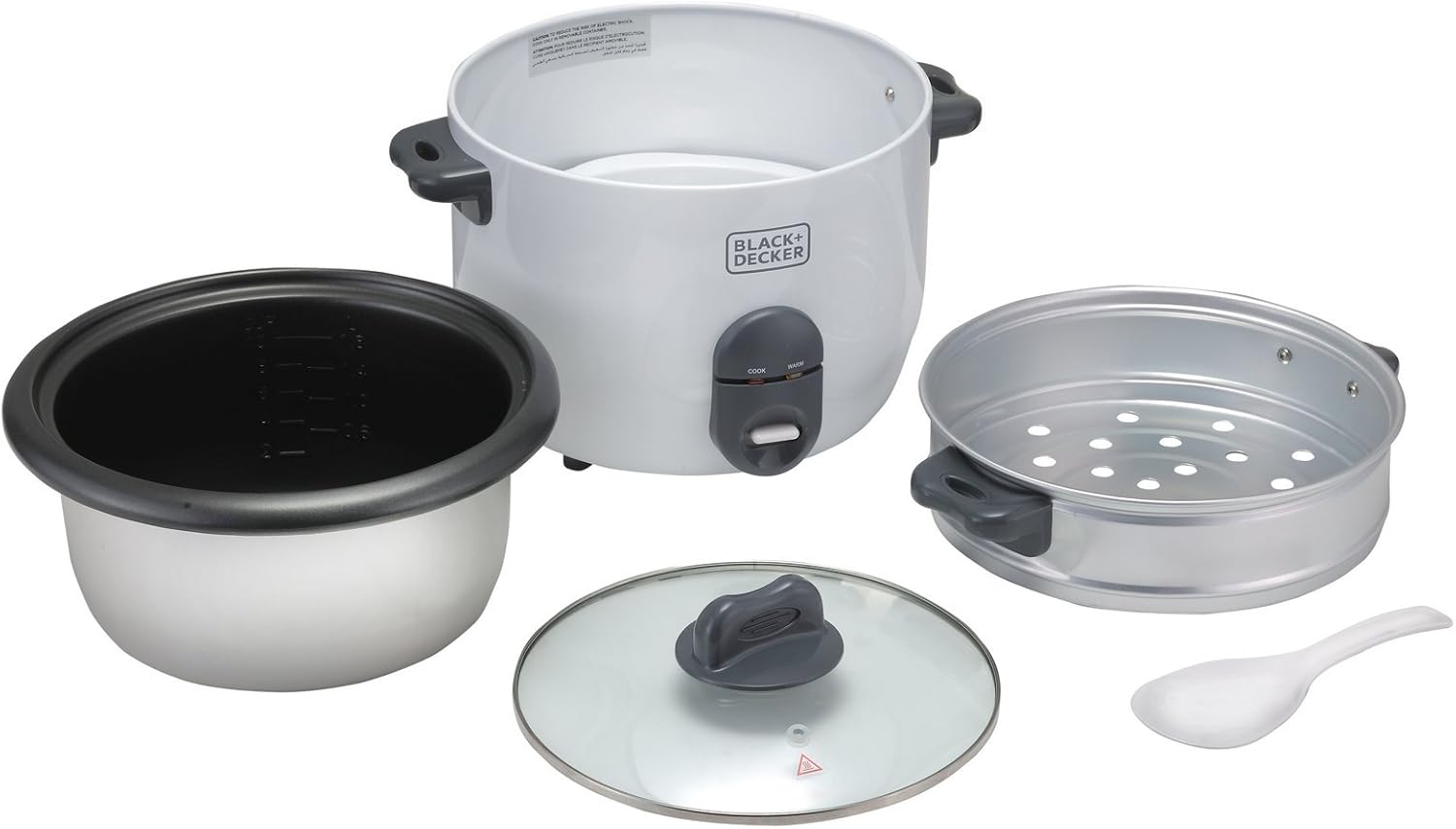 Black & Decker Automatic Rice Cooker 1.8L - 700W