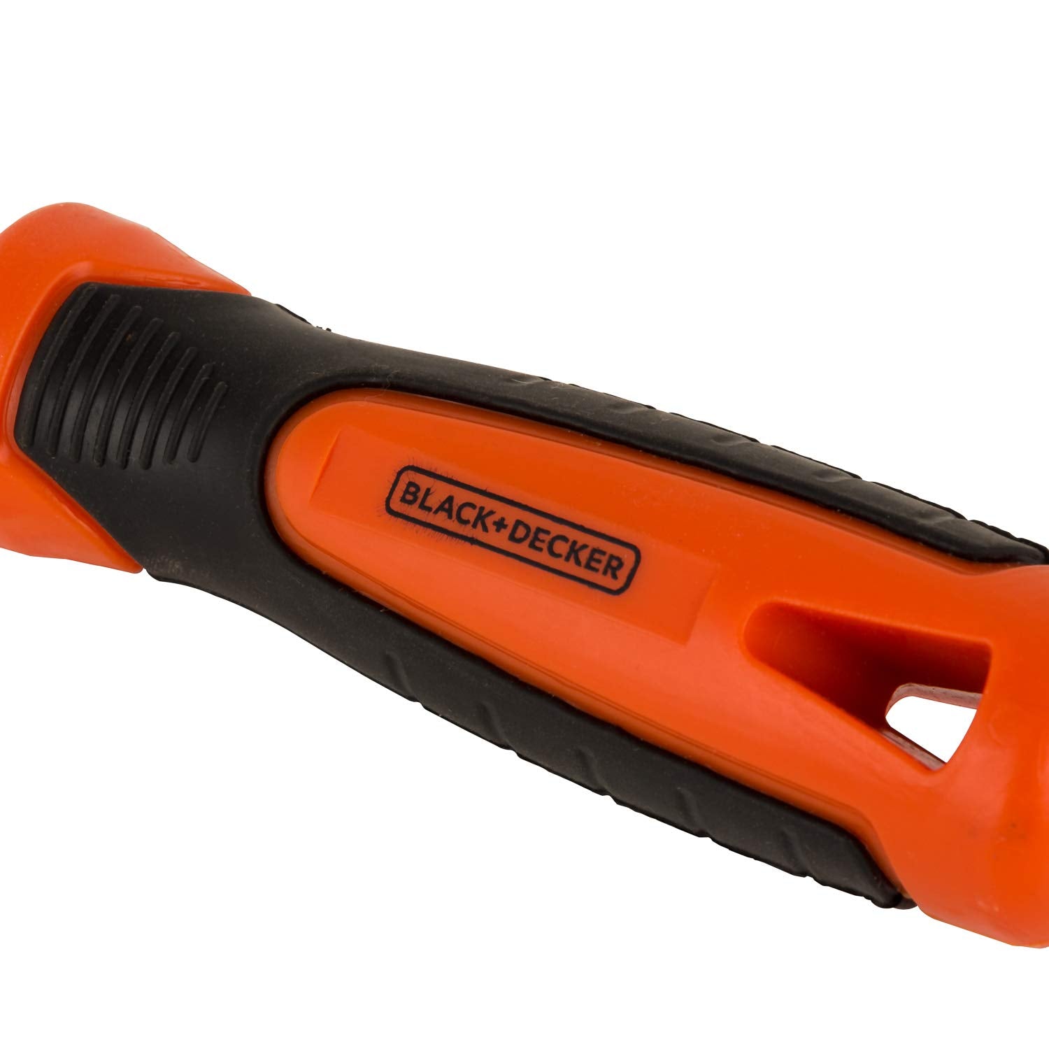 Black+Decker 200mm 2nd Cut Bimaterial Handle Steel Round File - BDHT22145