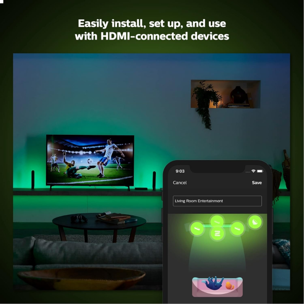 Philips Hue Play HDMI Sync Box - Requires Hue Bridge