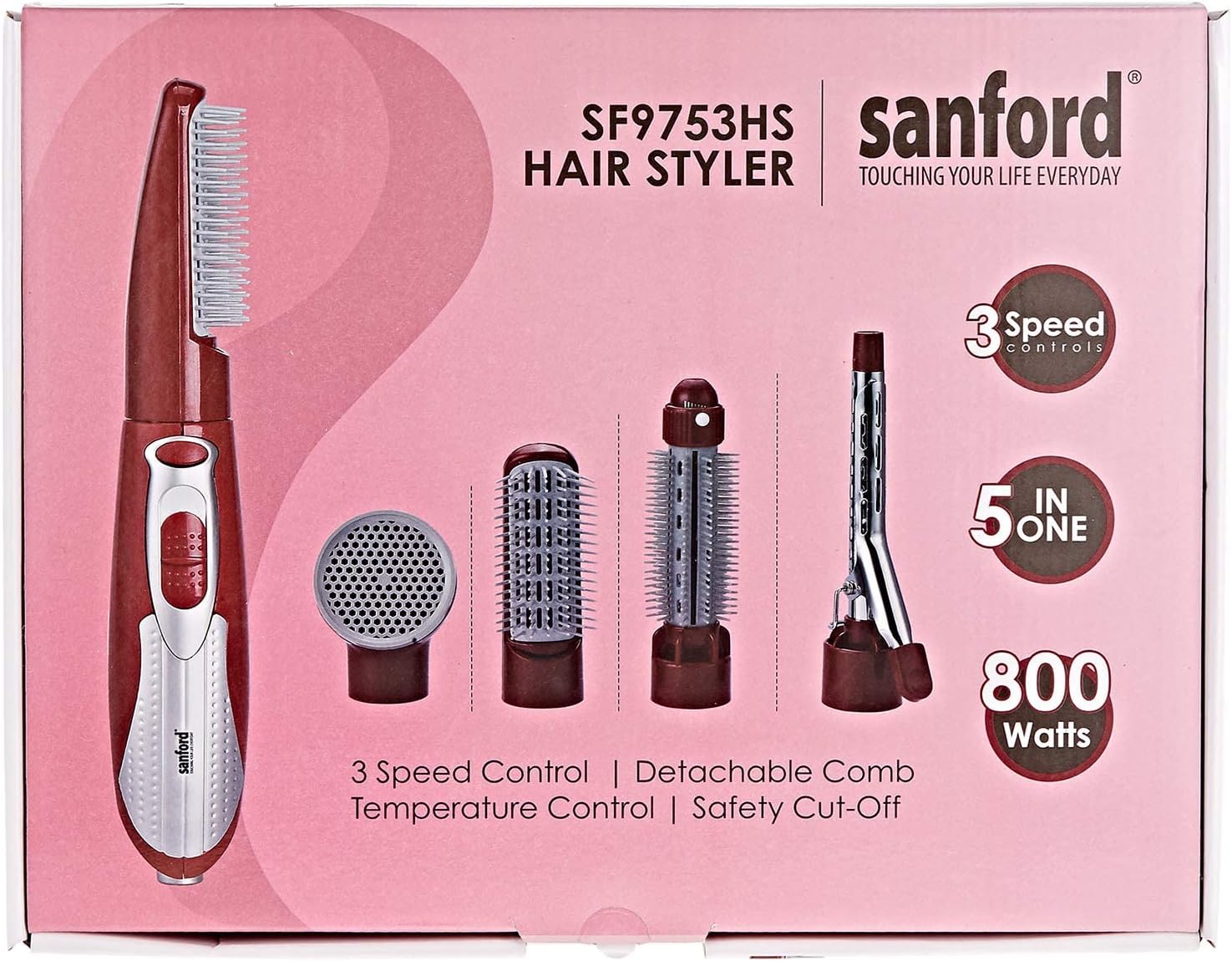 Sanford Hair Styler Red in Bahrain | Personal Care Accessories | Halabh