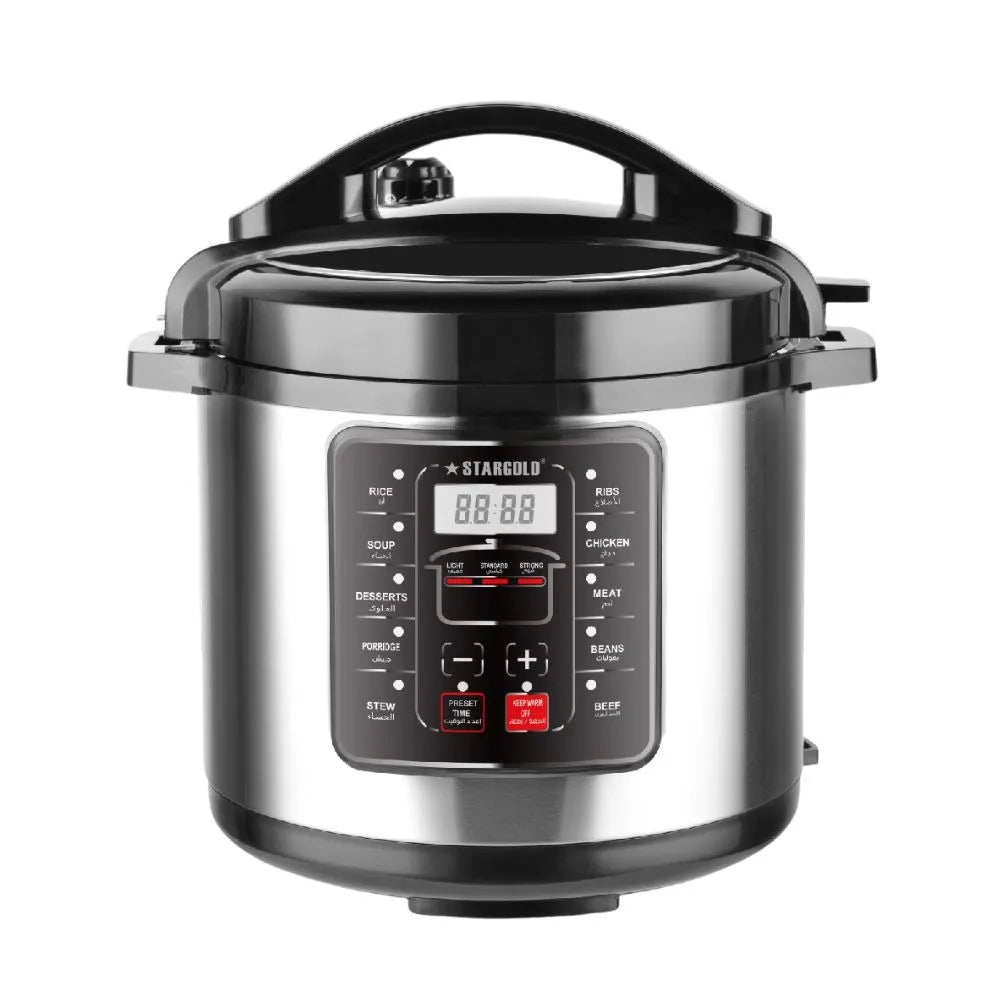 Shop STARGOLD 6L Electric Pressure Cooker | Versatile and Efficient | Halabh