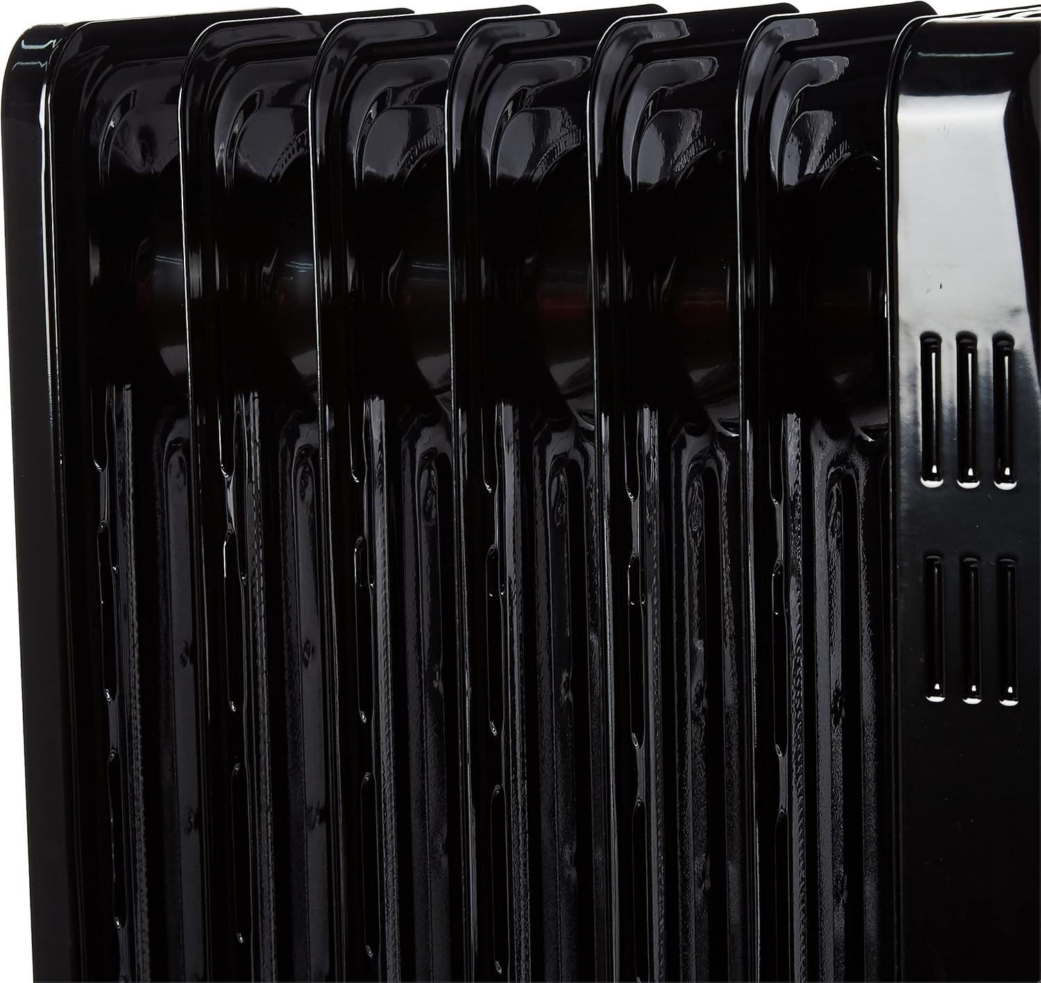 Black & Decker Oil Radiator Heater 7 Fins 1500W Black