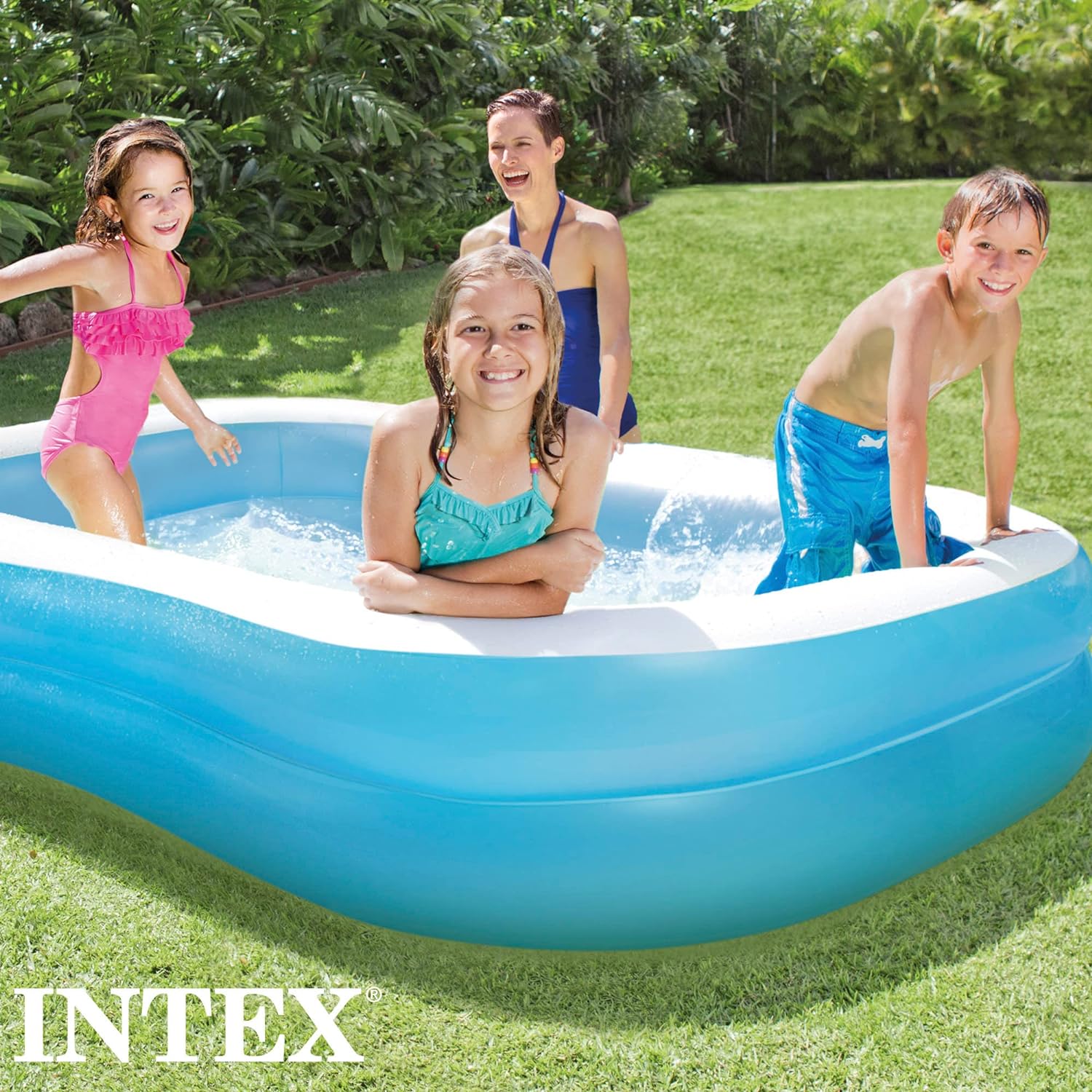 Shop Intex 57180 Rectangular Swimming Pool | Best Portable Pool