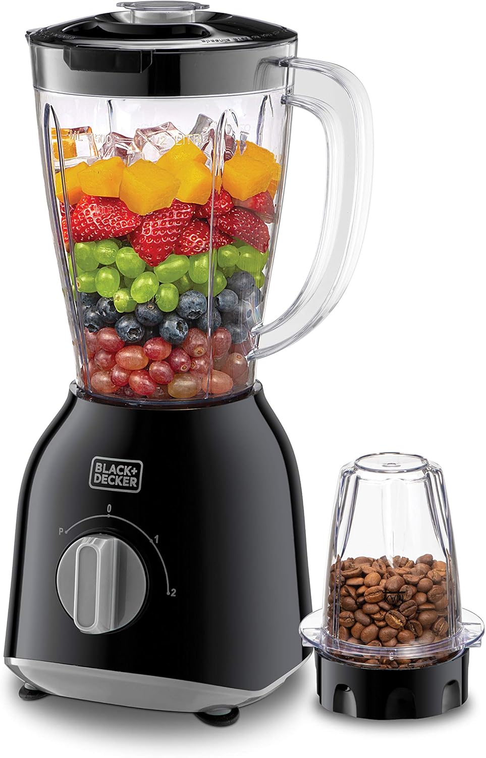 Black & Decker Blender 1L 400W Black