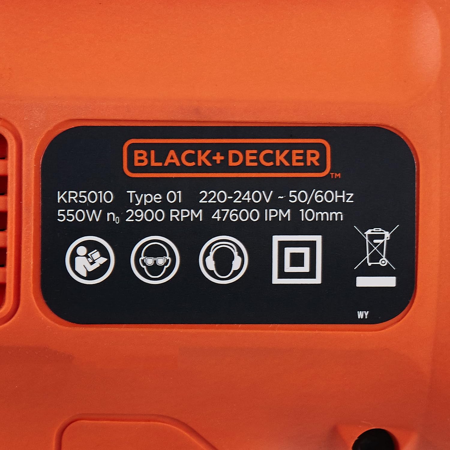 Black and Decker 550W Hammer Drill - Kr5010-B5