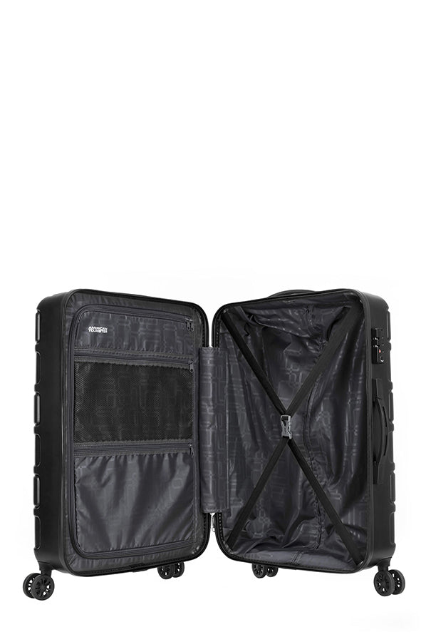 American Tourister Bricklane Spinner | Color Black | Trolley Bag | Luggage Travel Bag | Bag and Sleeves in Bahrain | Halabh