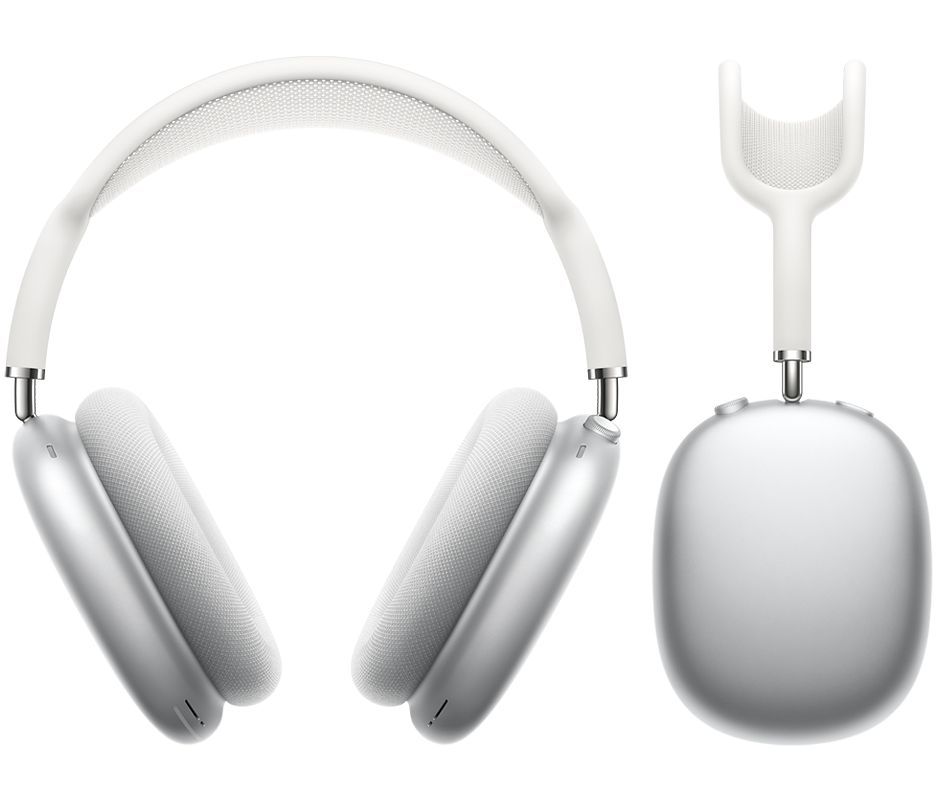 Apple Air Pods Max Silver White Headband | Best Headphone's in Bahrain | Mobile & Computer Accessories | Halabh.com 