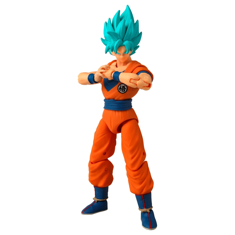 Bandai Dragon Ball Super Saiyan Goku Action Figure | Color Blue | Character Toys | Best Toys for Kids in Bahrain | Halabh