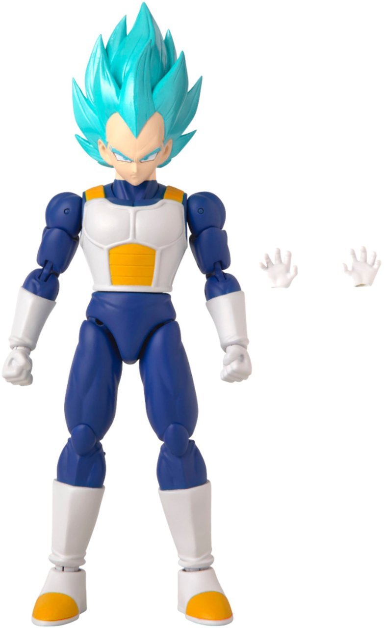 Bandai Dragonball Super Saiyan Vegeta Action Figure | Color Blue | Character Toy | Best Toys for Kids in Bahrain | Halabh