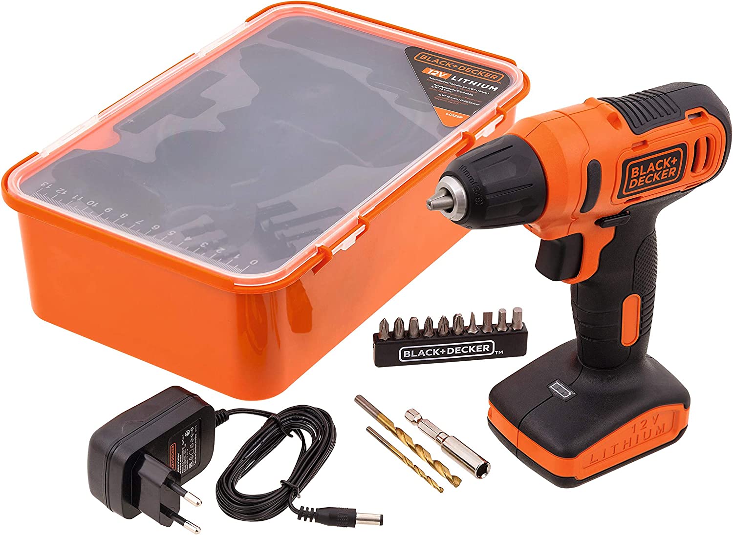 Black & Decker Cordless Drill Driver 900RPM 1.5Ah