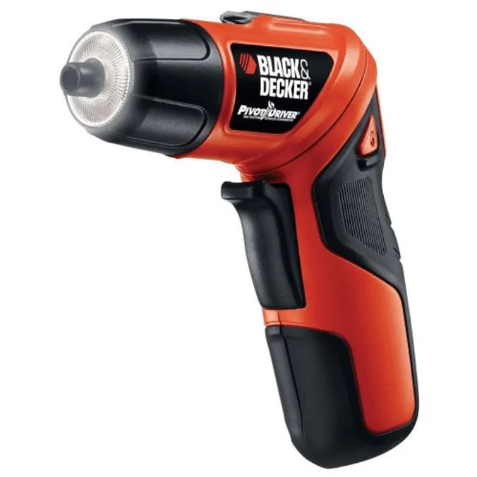 Black+Decker 3.6V Pivot Screw Driver - Led Light | Halabh.com