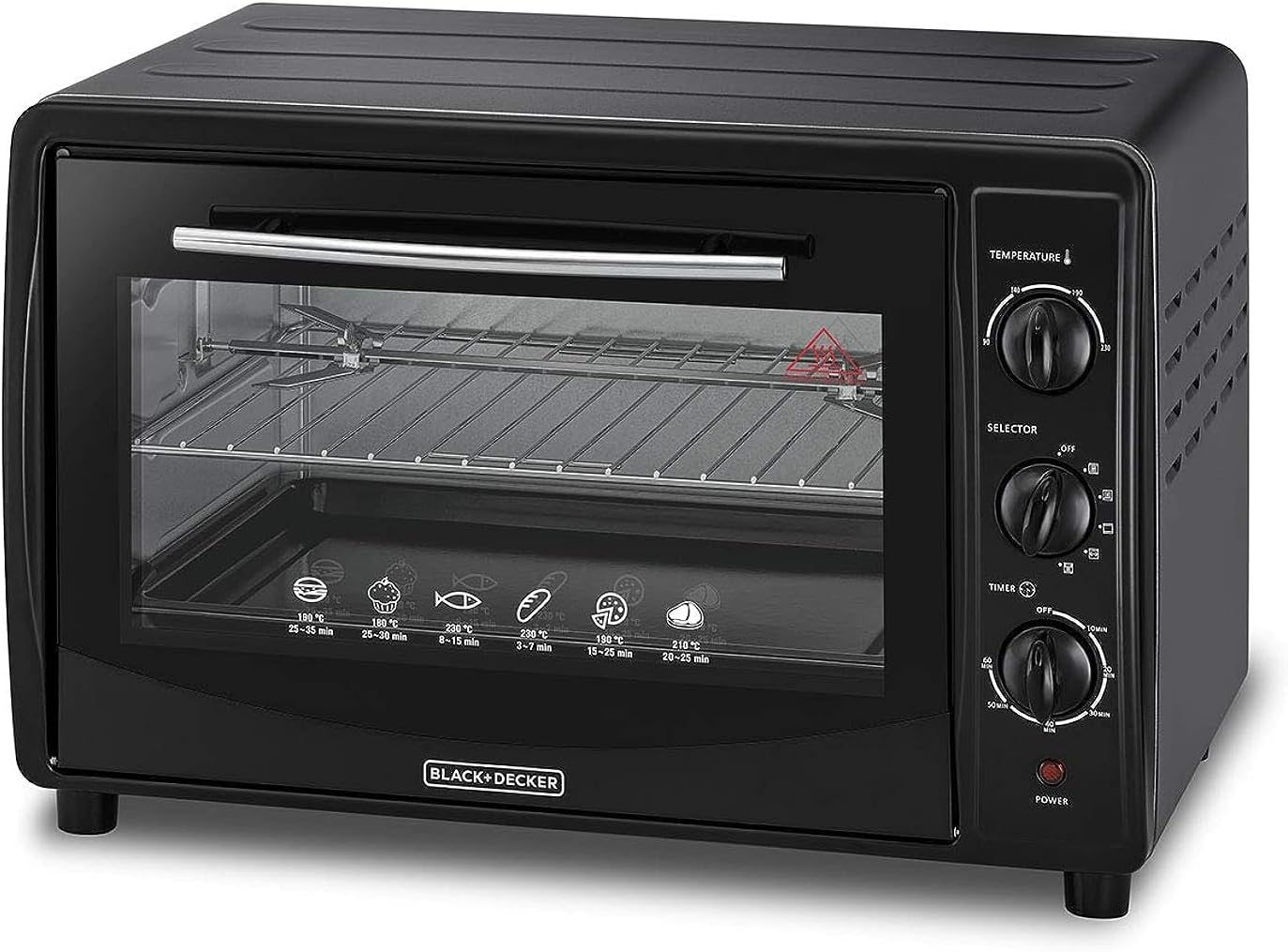 Black & Decker Double Glass Toaster Oven | Kitchen Appliances | Halabh.com