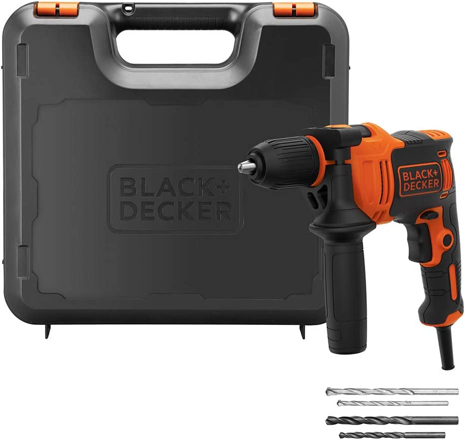 Black and Decker Electric Hammer Drill | Color Orange and Black | Best Power Tools in Bahrain | Halabh