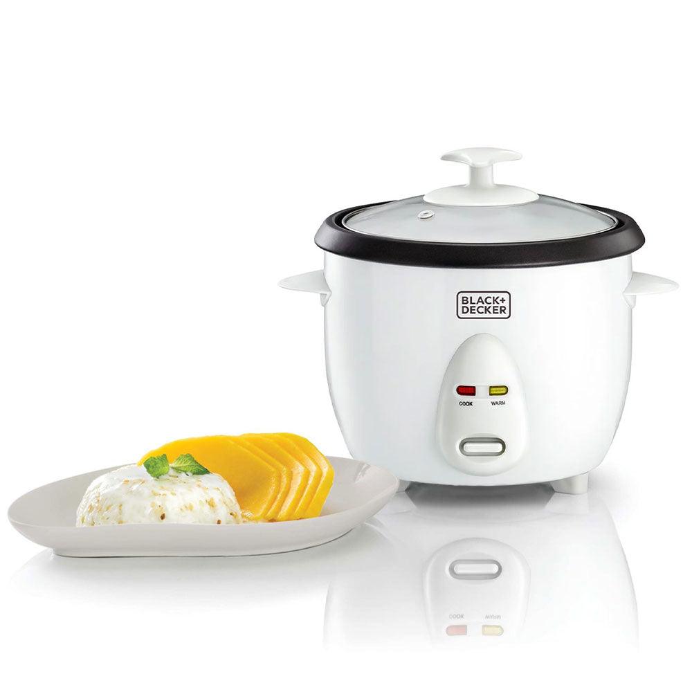 Black & Decker 350W Rice Cooker White