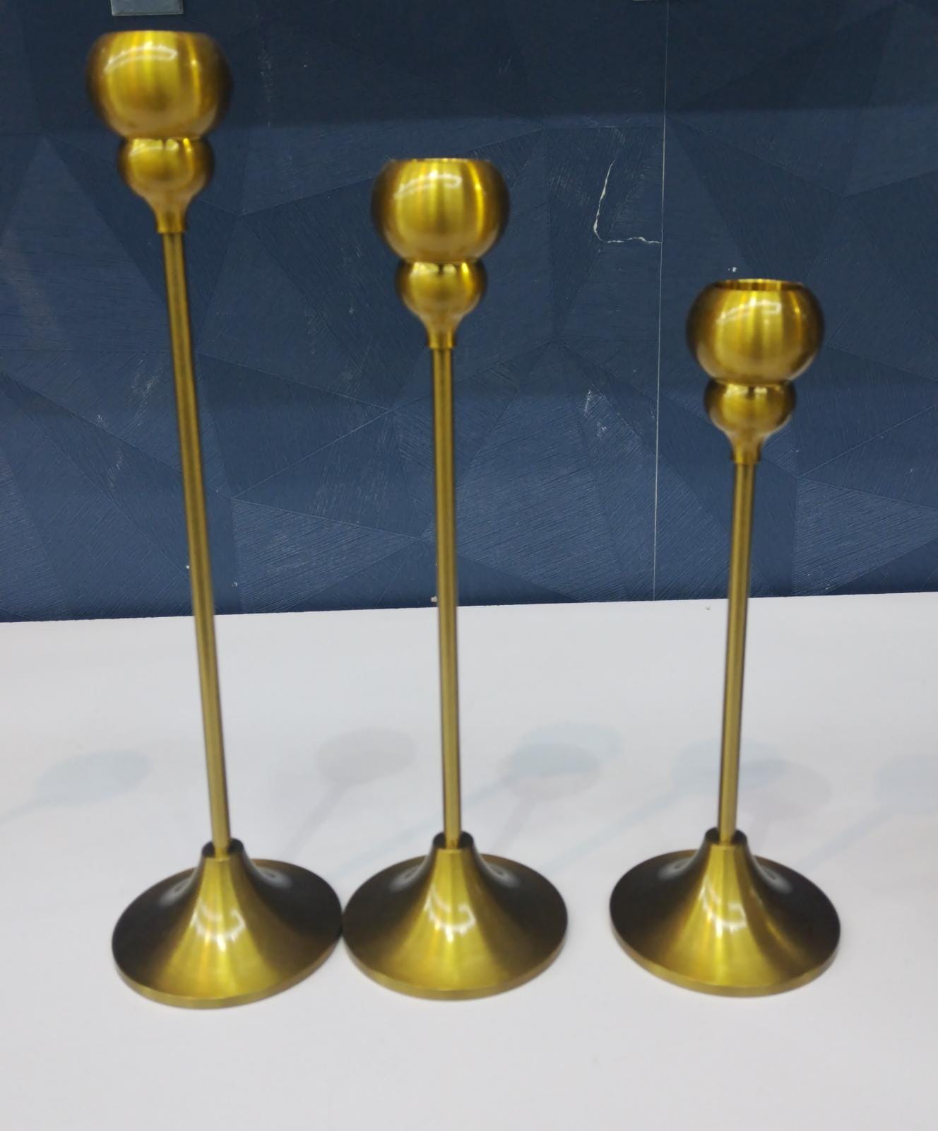 Brass Gold Candlestick Holders/Taper | Home Decor | Halabh.com