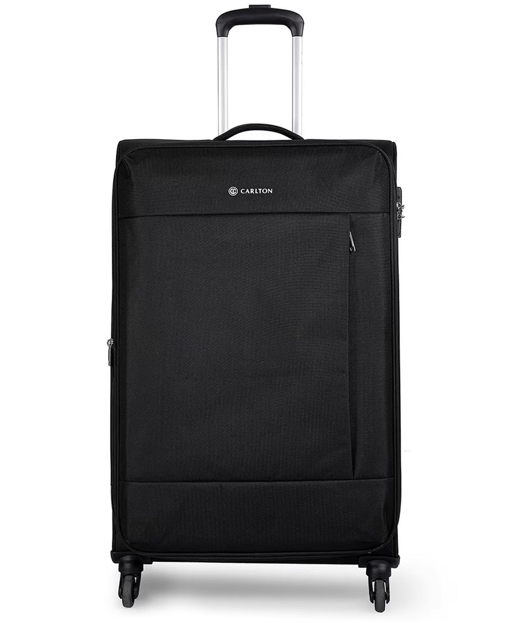 Carlton Elante 4 Wheel Soft Top Cabin Luggage Trolley | Size 58cm | Best Luggage Travel Bags in Bahrain | Halabh