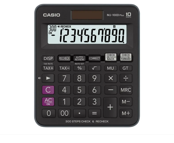 Casio Calculator Desk Top MJ-100D Plus | Best Calculator in Bahrain | Stationary | Halabh.com