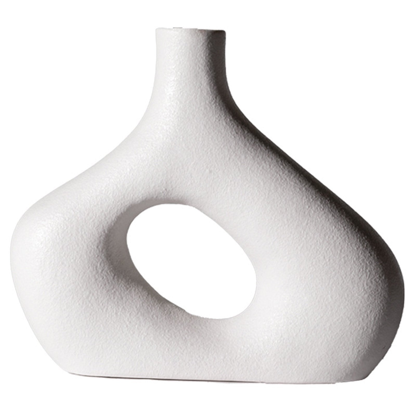 Ceramic Vase Geometric Figurines Vases | Home Decor | Halabh.com