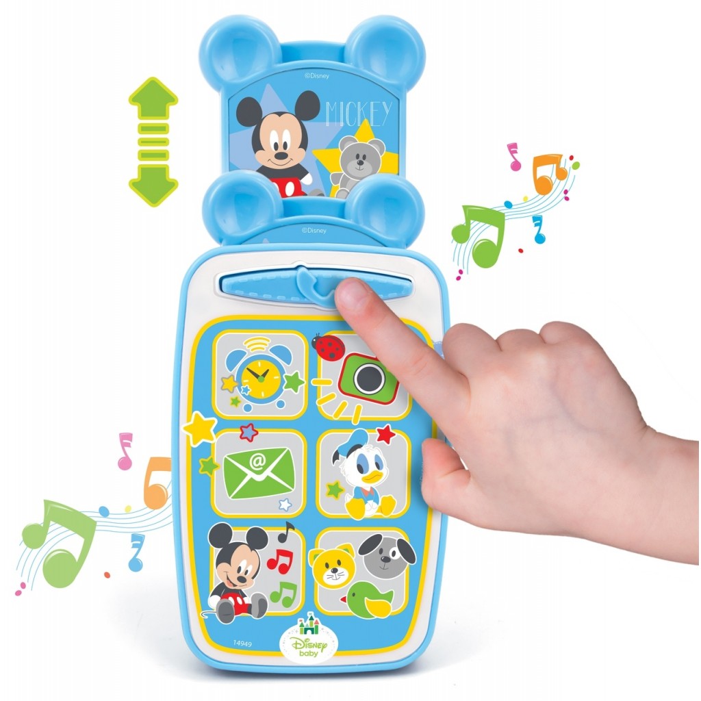 Clementoni Baby Mickey Smartphone Toy | Baby Toys and Gifts | Learning Toy | Toys for Kids in Bahrain | Halabh