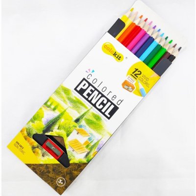 Colokit Colored Pencil Flexoffice WSharpener 12Pack | Best Colored Pencils in Bahrain | School Stationary | Halabh.com