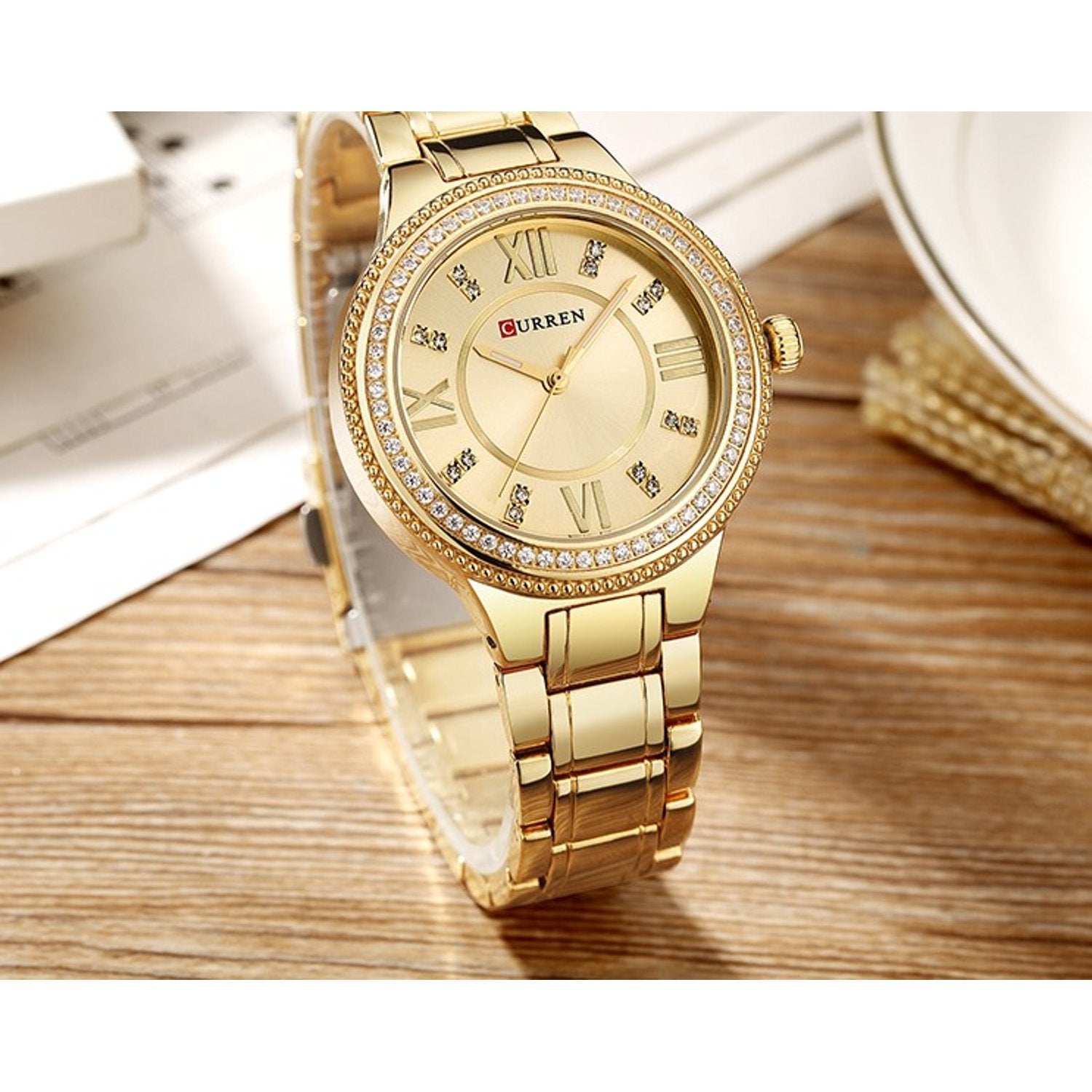 Curren Jade Women Watch | CRN9004 | Best Watches and Accessories in Bahrain | Halabh