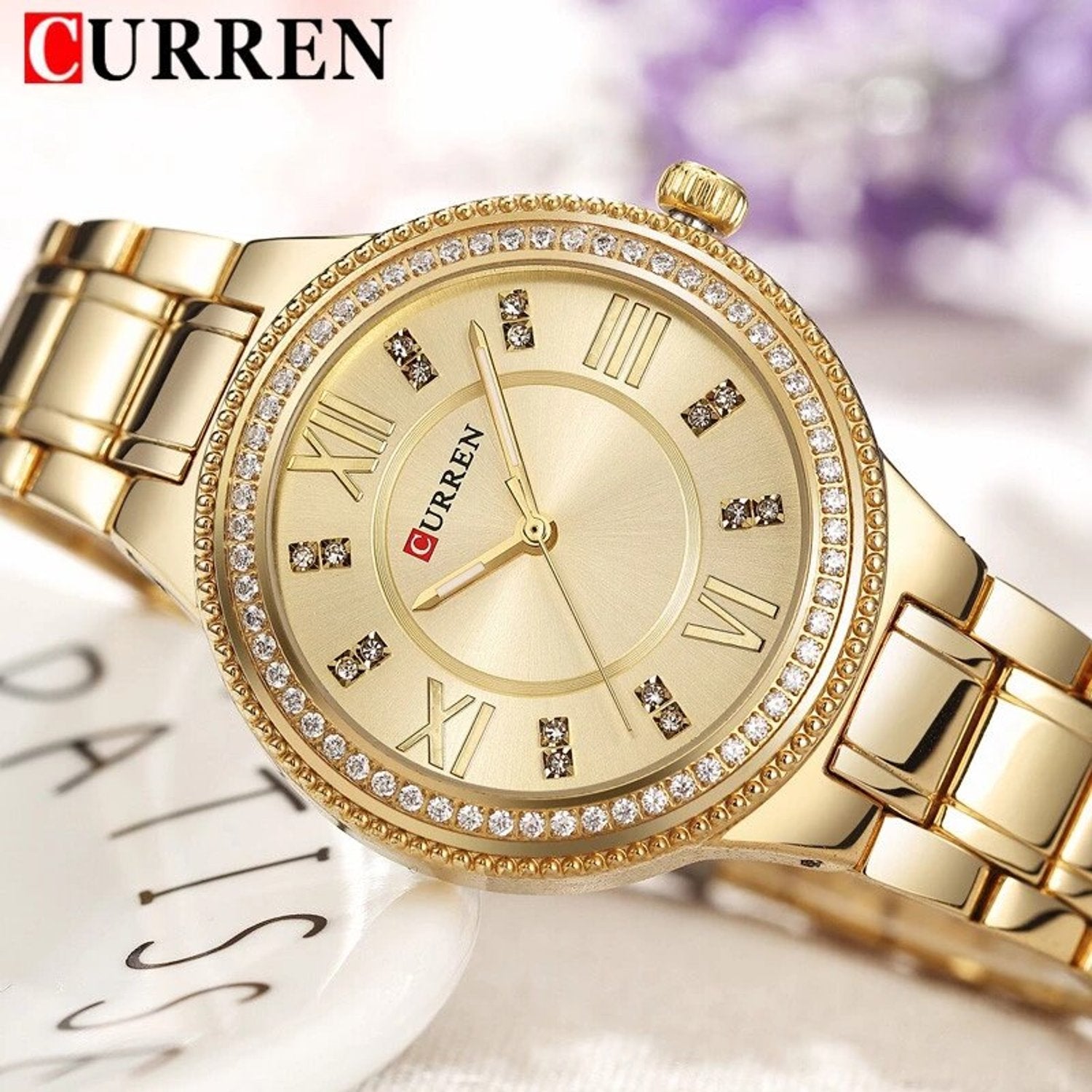 Curren Jade Women Watch | CRN9004 | Best Watches and Accessories in Bahrain | Halabh