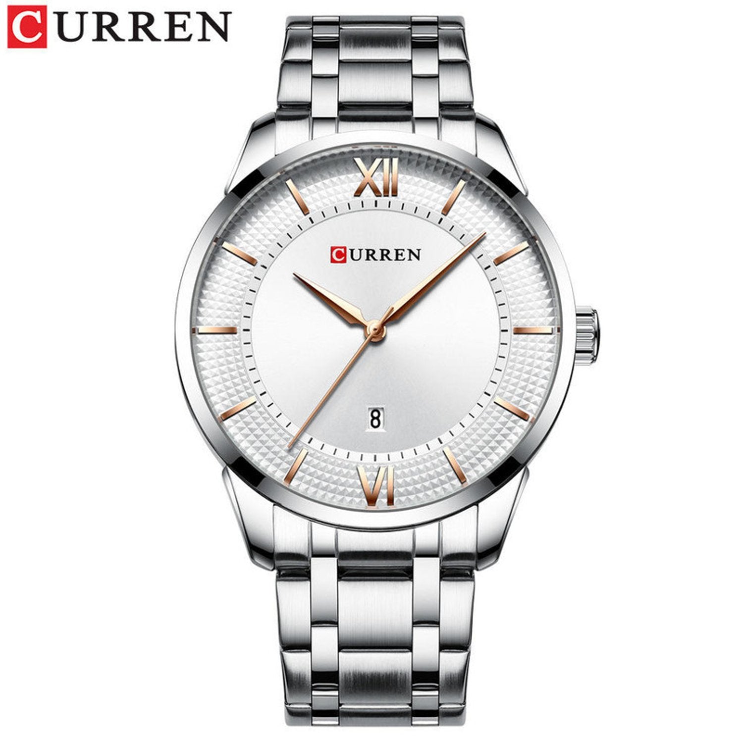 Curren Multifunctional Calendar Waterproof Quartz Wristwatch | Best Watches and Accessories in Bahrain | Halabh