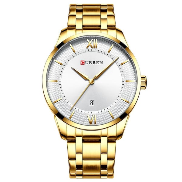 Curren Multifunctional Calendar Waterproof Quartz Wristwatch | Best Watches and Accessories in Bahrain | Halabh