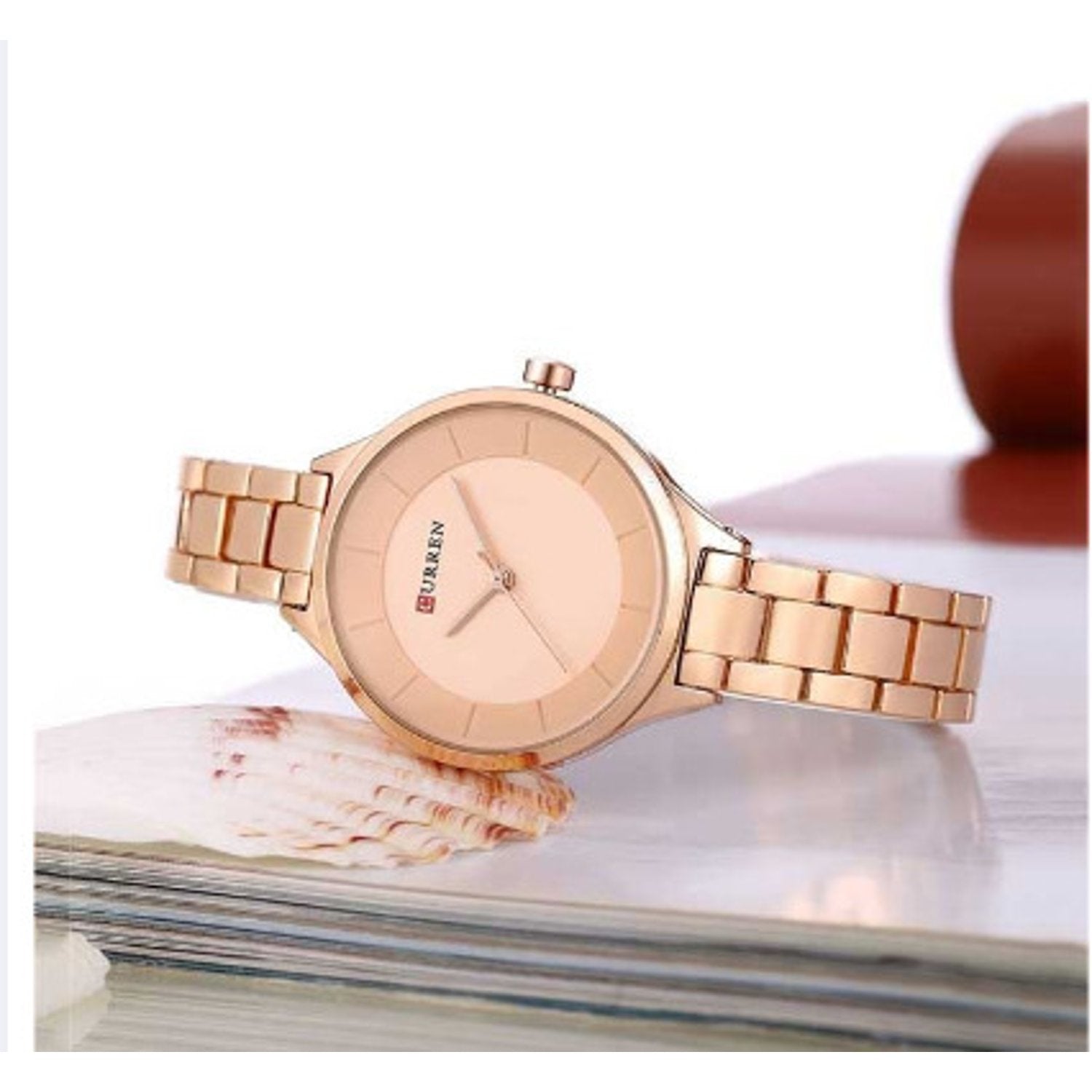 Curren Sophistication with Effortless Glamour Watch | CRN9015 | Best Watches and Accessories in Bahrain | Halabh